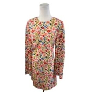 Antonio‎ Melani Floral Flowers Embroidered Long Sleeve Mini Dress Size 12